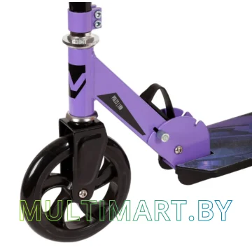 Самокат Novatrack Polis Plastic New 160P.POLIS.VT22 (фиолетовый/черный, 2022) картинка 4